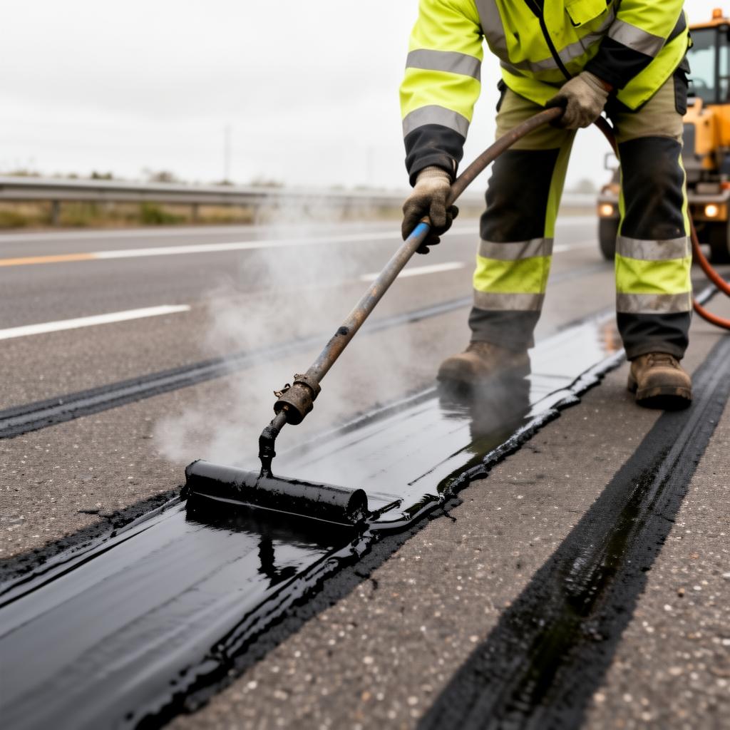 Crack Sealing & Pothole Patching